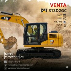 Excavadora CAT 313 DG2C