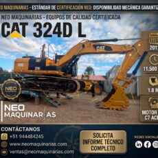 Excavadora Cat 324D