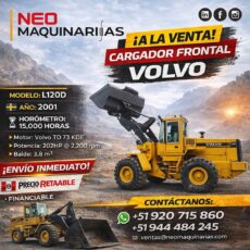 Cargador Frontal Volvo L120D